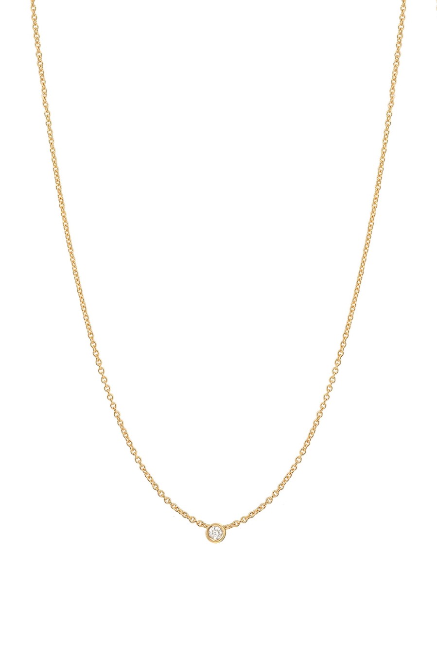 BYCHARI Necklaces | Diamond Solitaire