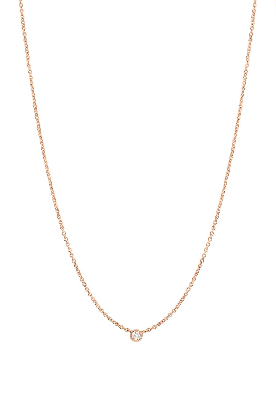 BYCHARI Necklaces | Diamond Solitaire