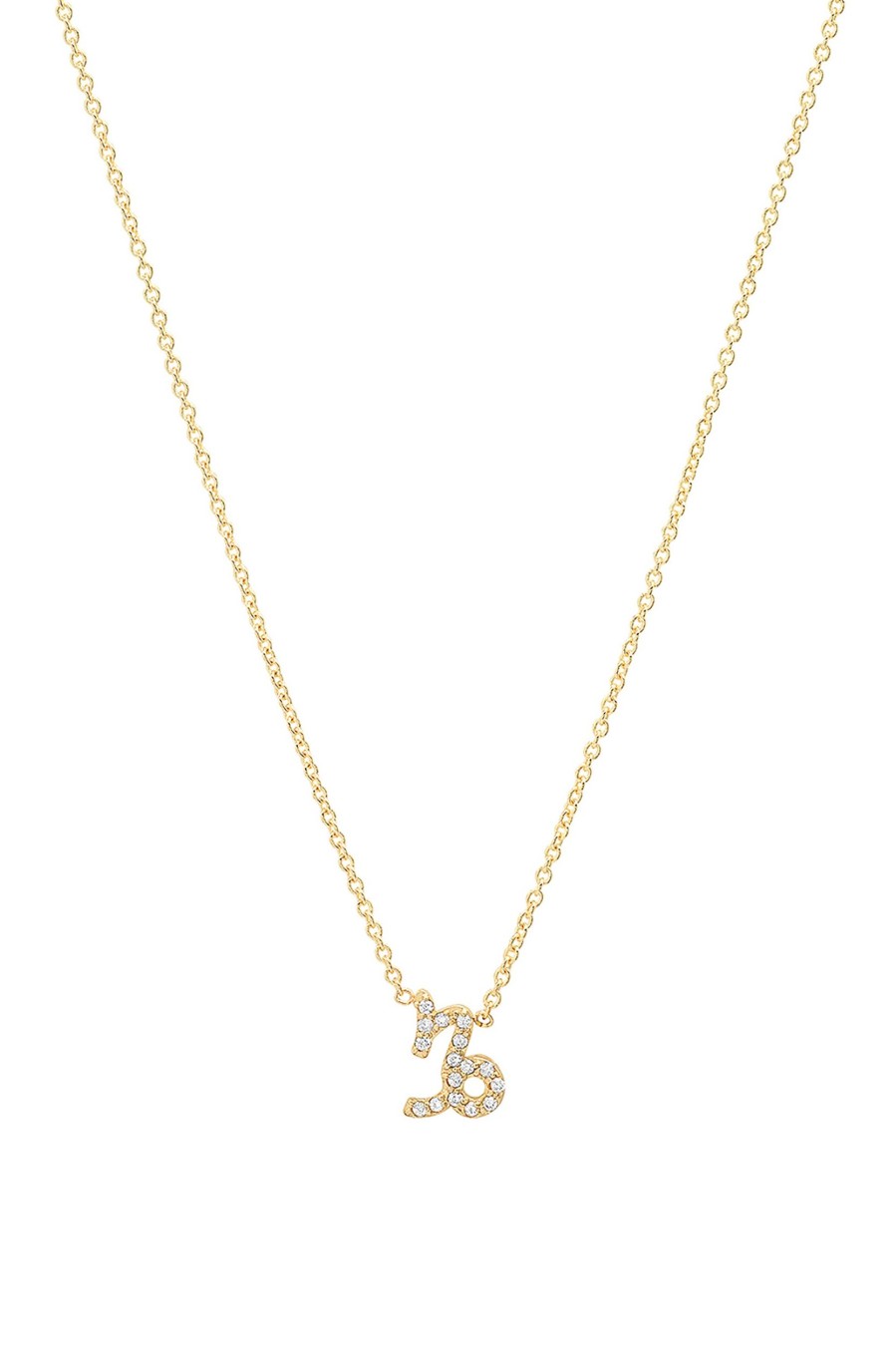 BYCHARI Necklaces | Diamond Capricorn Necklace