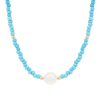 BYCHARI Necklaces | Luna Necklace - Pacific Blue