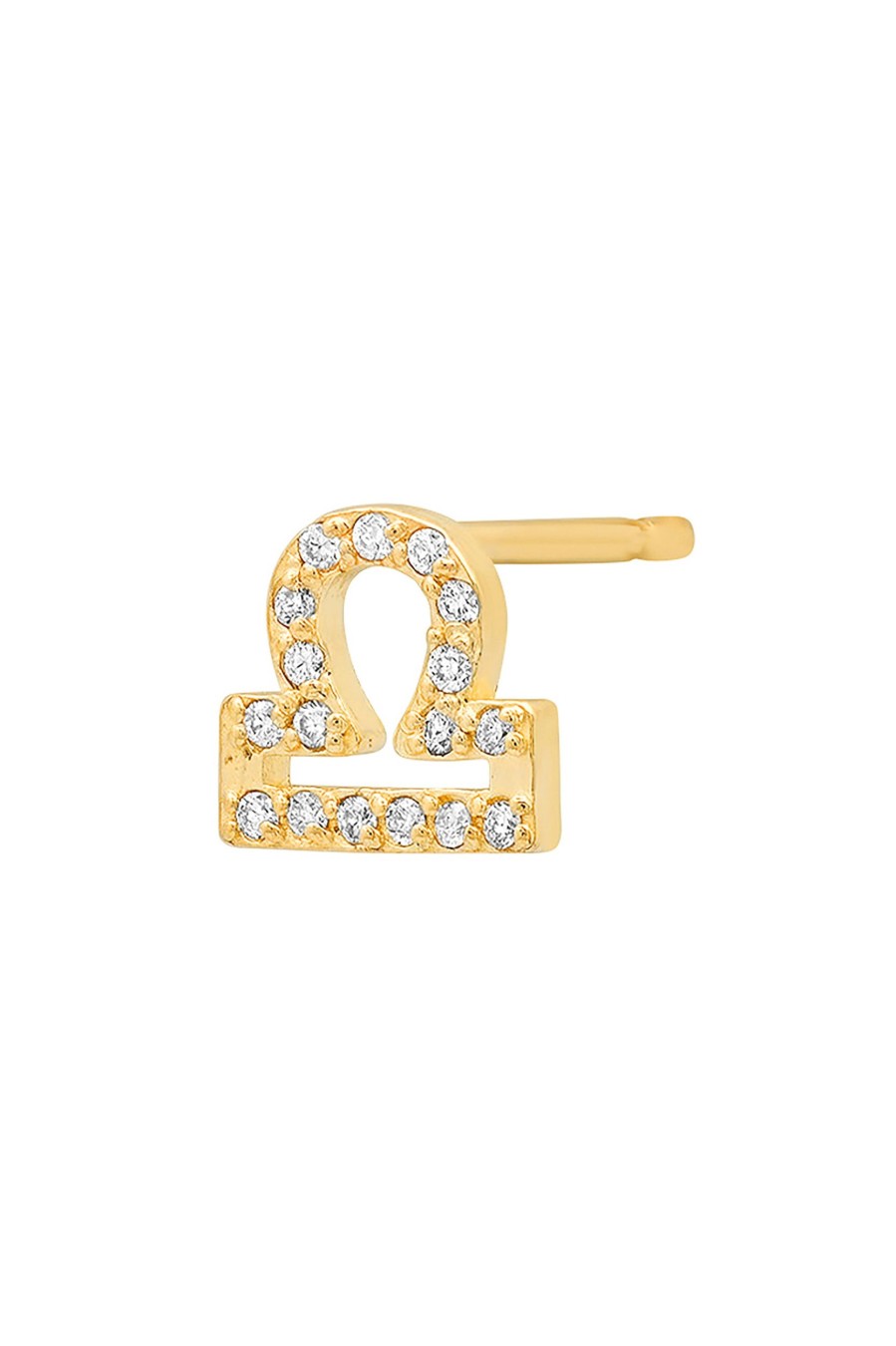 BYCHARI Earrings | Diamond Libra Earring