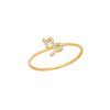 BYCHARI Rings | Diamond Capricorn Ring