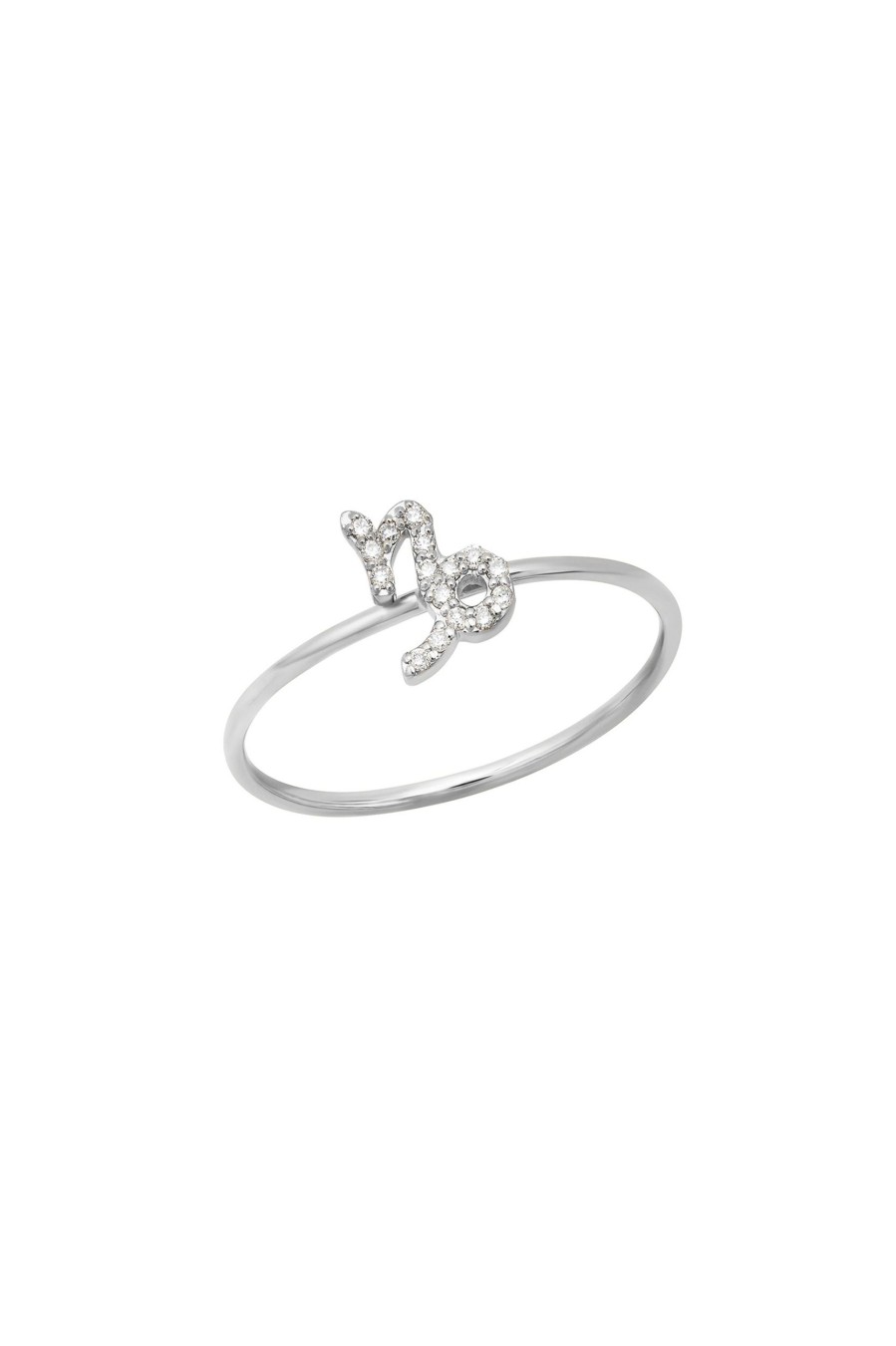 BYCHARI Rings | Diamond Capricorn Ring