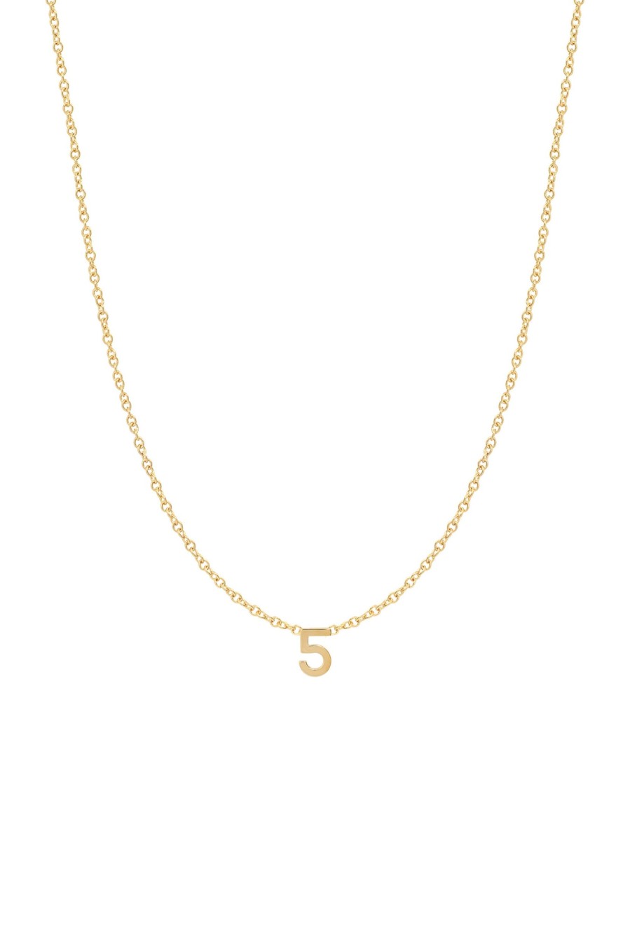 BYCHARI Necklaces | Fine Number Necklace