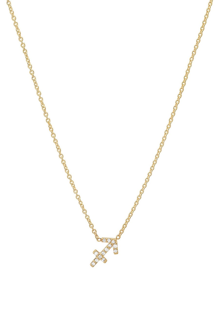 BYCHARI Necklaces | Diamond Sagittarius Necklace