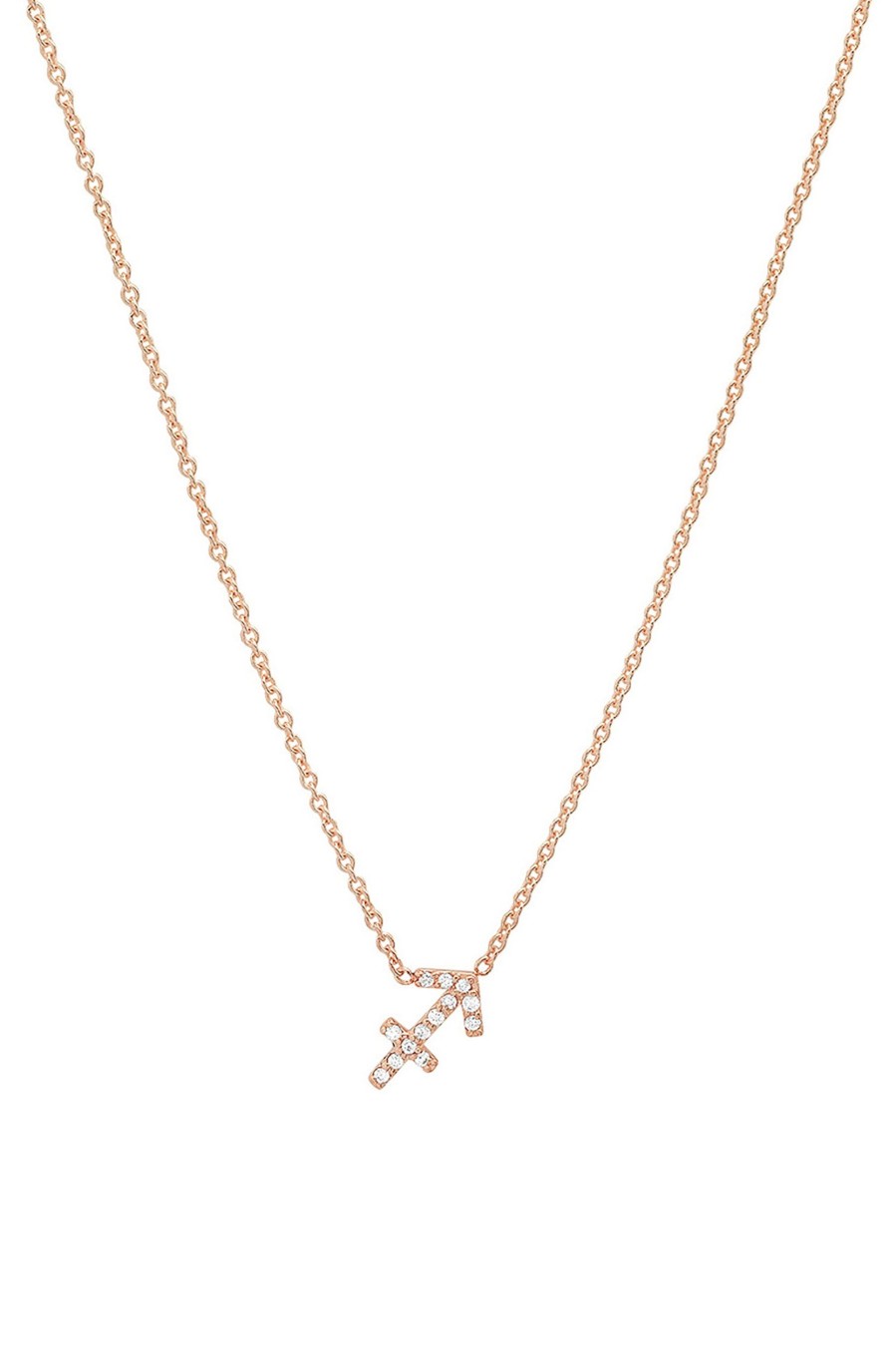 BYCHARI Necklaces | Diamond Sagittarius Necklace