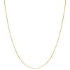 BYCHARI Necklaces | Box Chain 14K Yellow