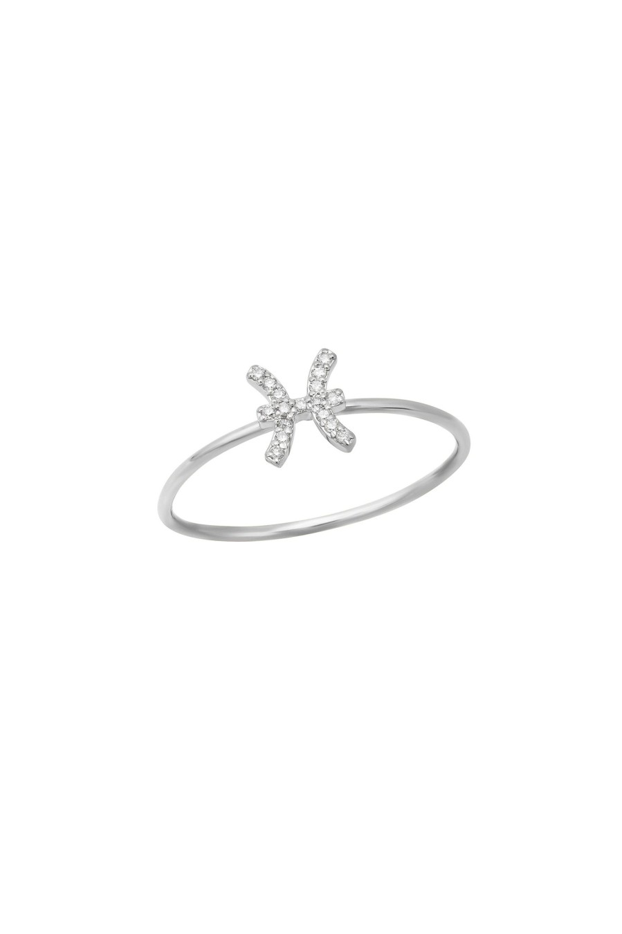 BYCHARI Rings | Diamond Pisces Ring