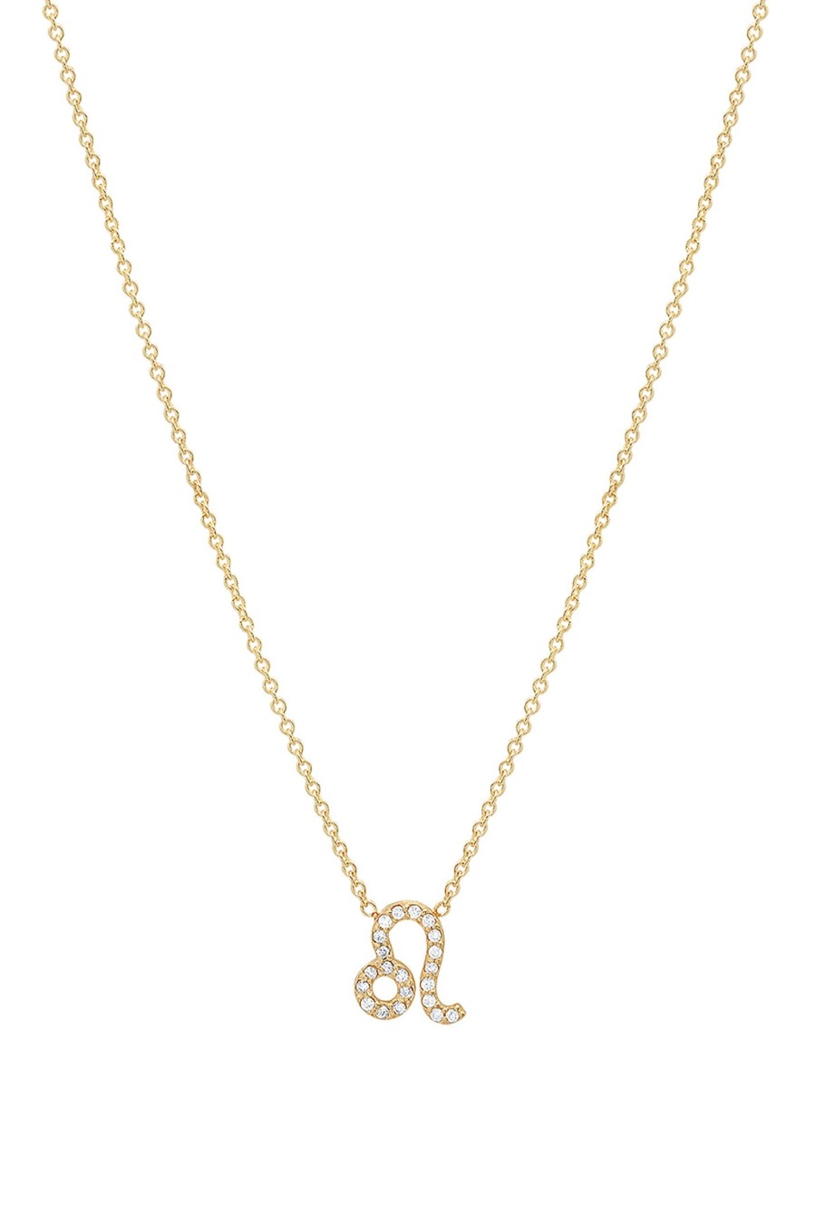 BYCHARI Necklaces | Diamond Leo Necklace