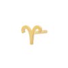 BYCHARI Earrings | Mini Aries Earring 14K Yellow