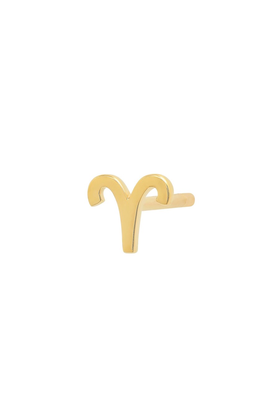 BYCHARI Earrings | Mini Aries Earring 14K Yellow