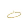 BYCHARI Rings | Fine Initial Ring 14K Yellow