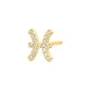 BYCHARI Earrings | Diamond Pisces Earring