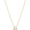 BYCHARI Necklaces | Diamond Libra Necklace