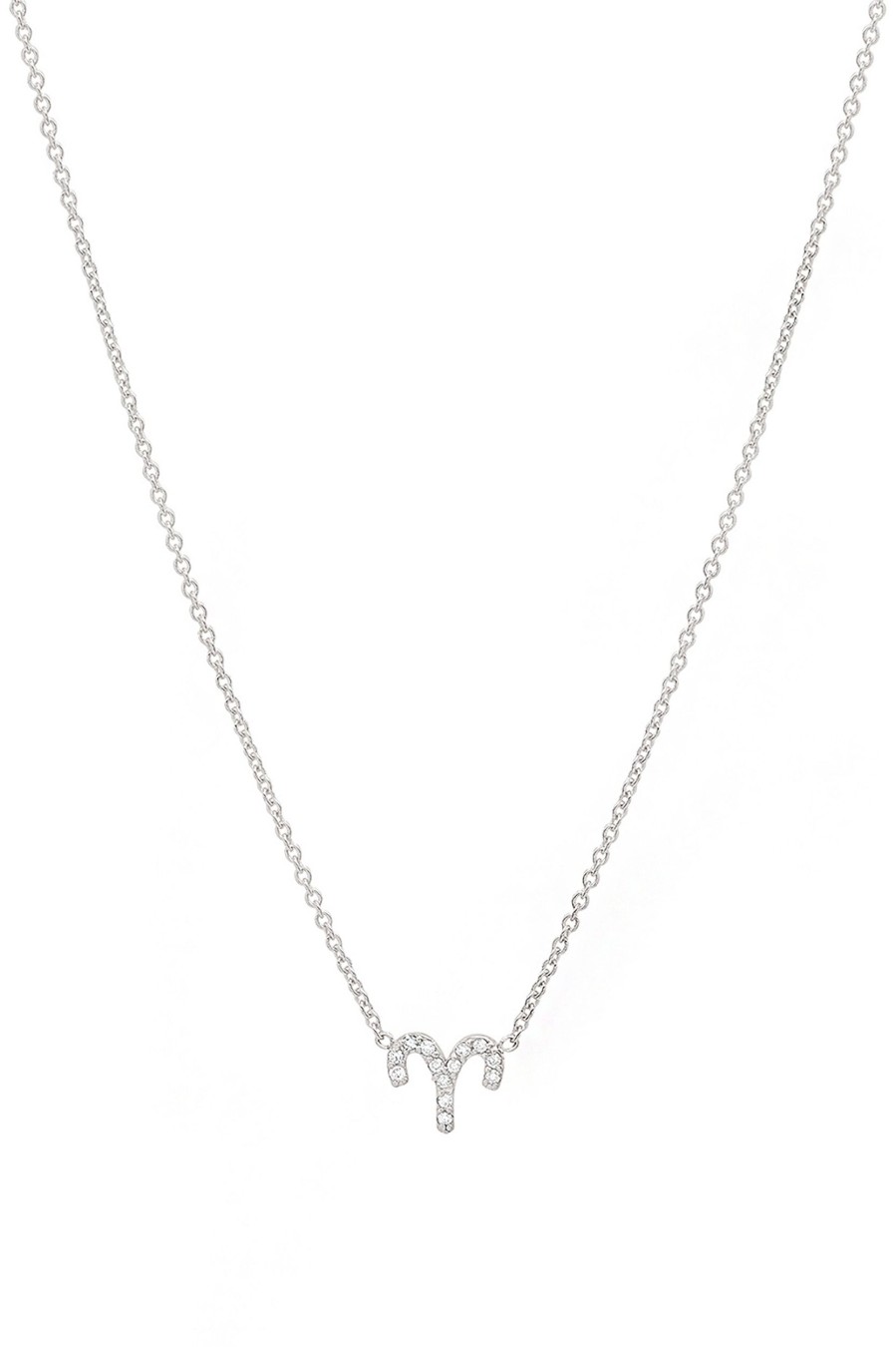 BYCHARI Necklaces | Diamond Aries Necklace