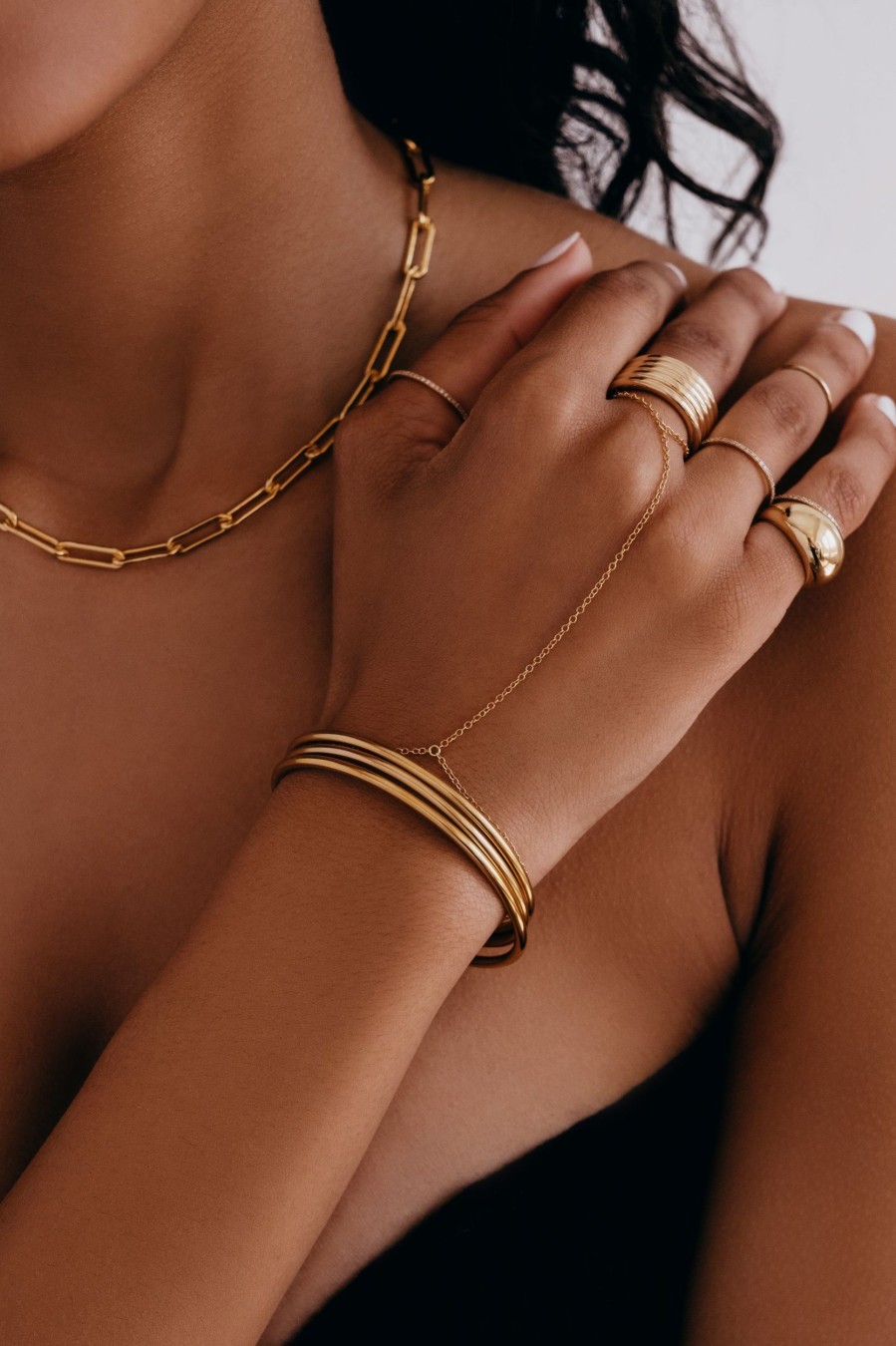 BYCHARI Bracelets | 3 Cuff Set