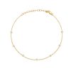 BYCHARI Anklets | 7 Diamond Anklet