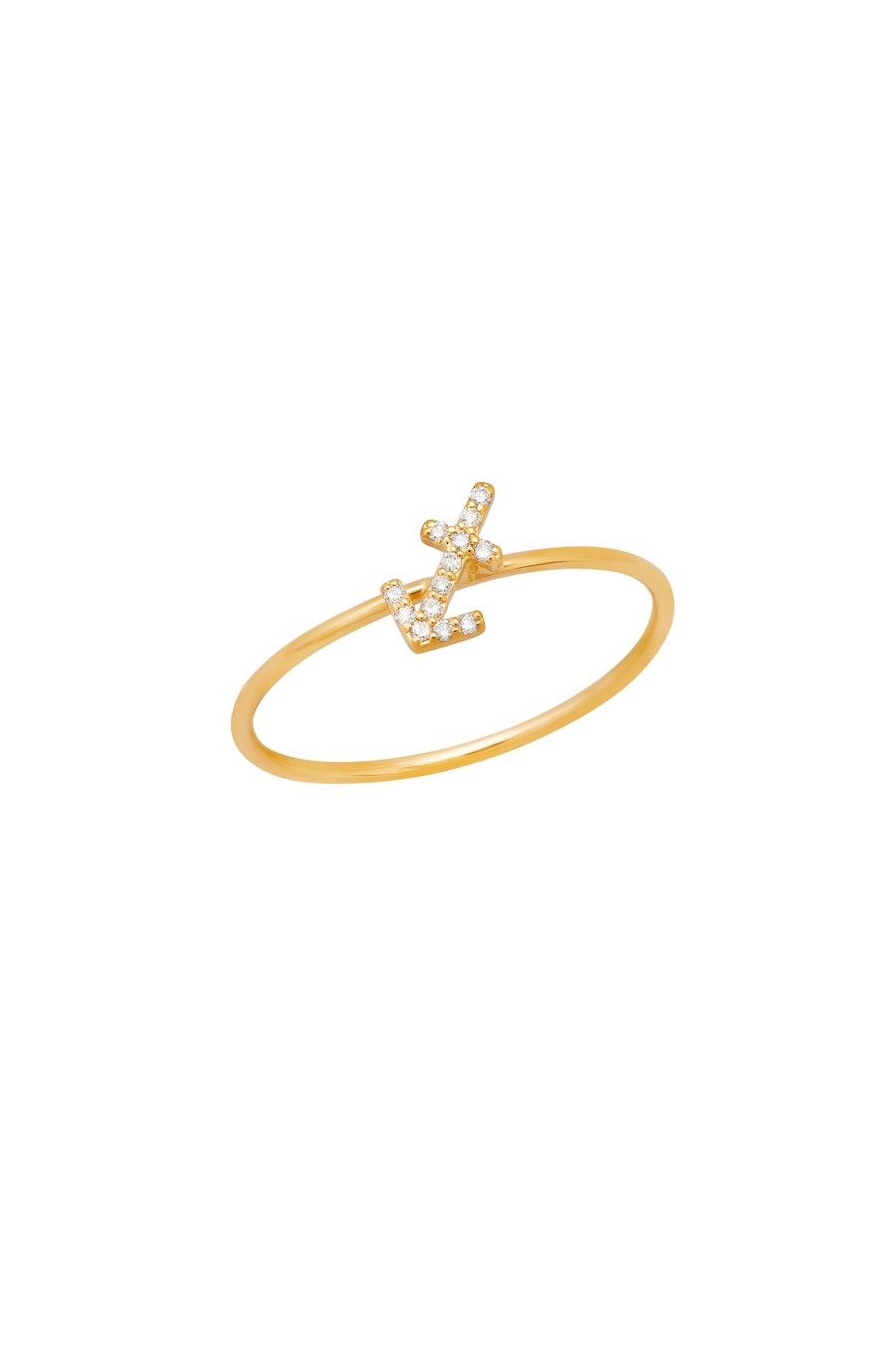 BYCHARI Rings | Diamond Sagittarius Ring