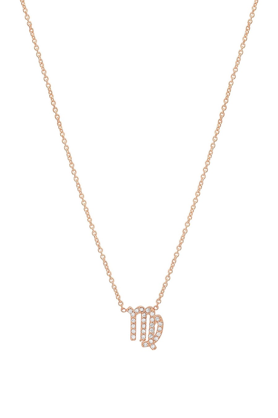 BYCHARI Necklaces | Diamond Virgo Necklace