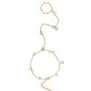 BYCHARI Body | Coco Toe Anklet Gold-Filled