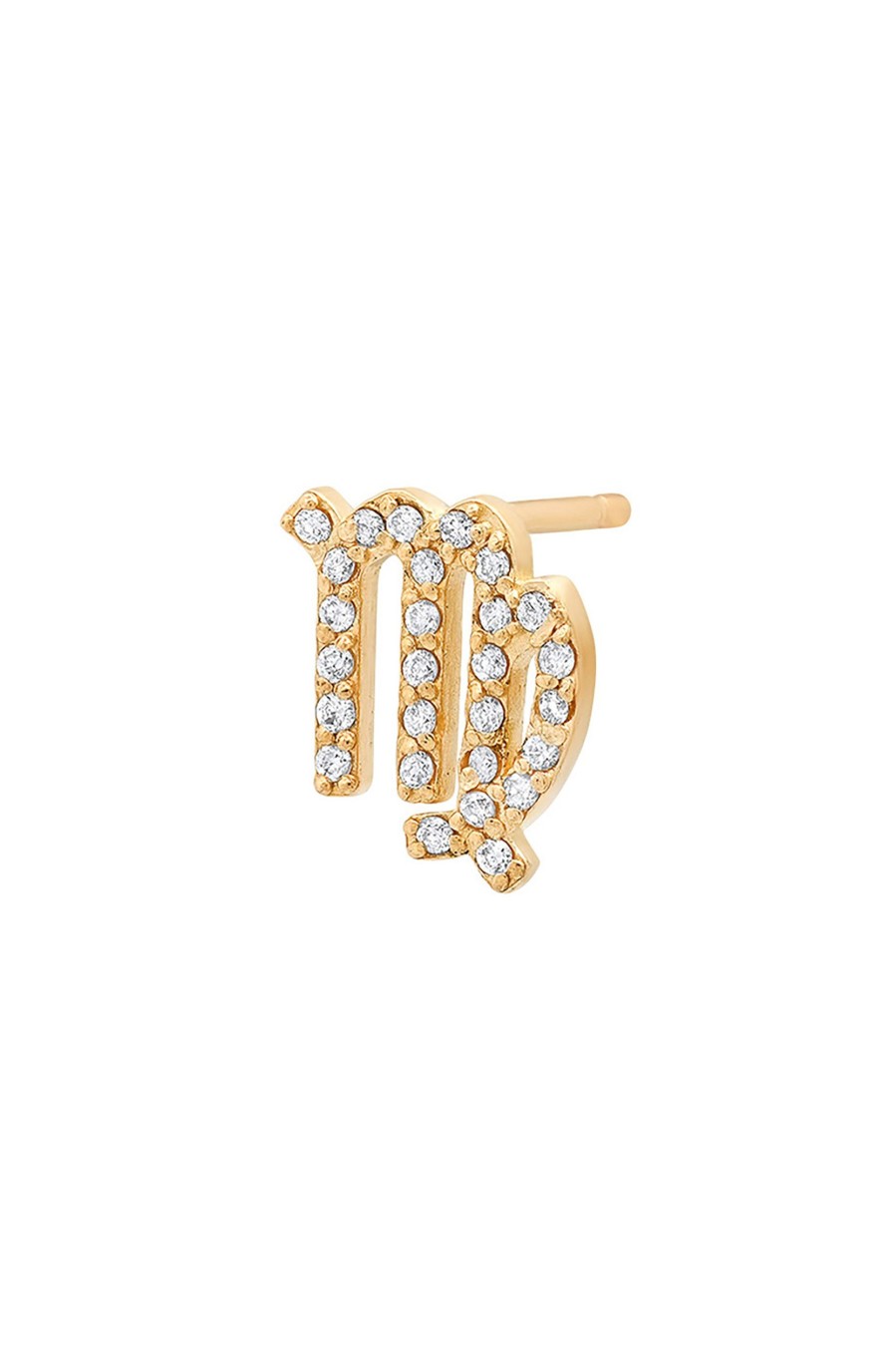 BYCHARI Earrings | Diamond Virgo Earring