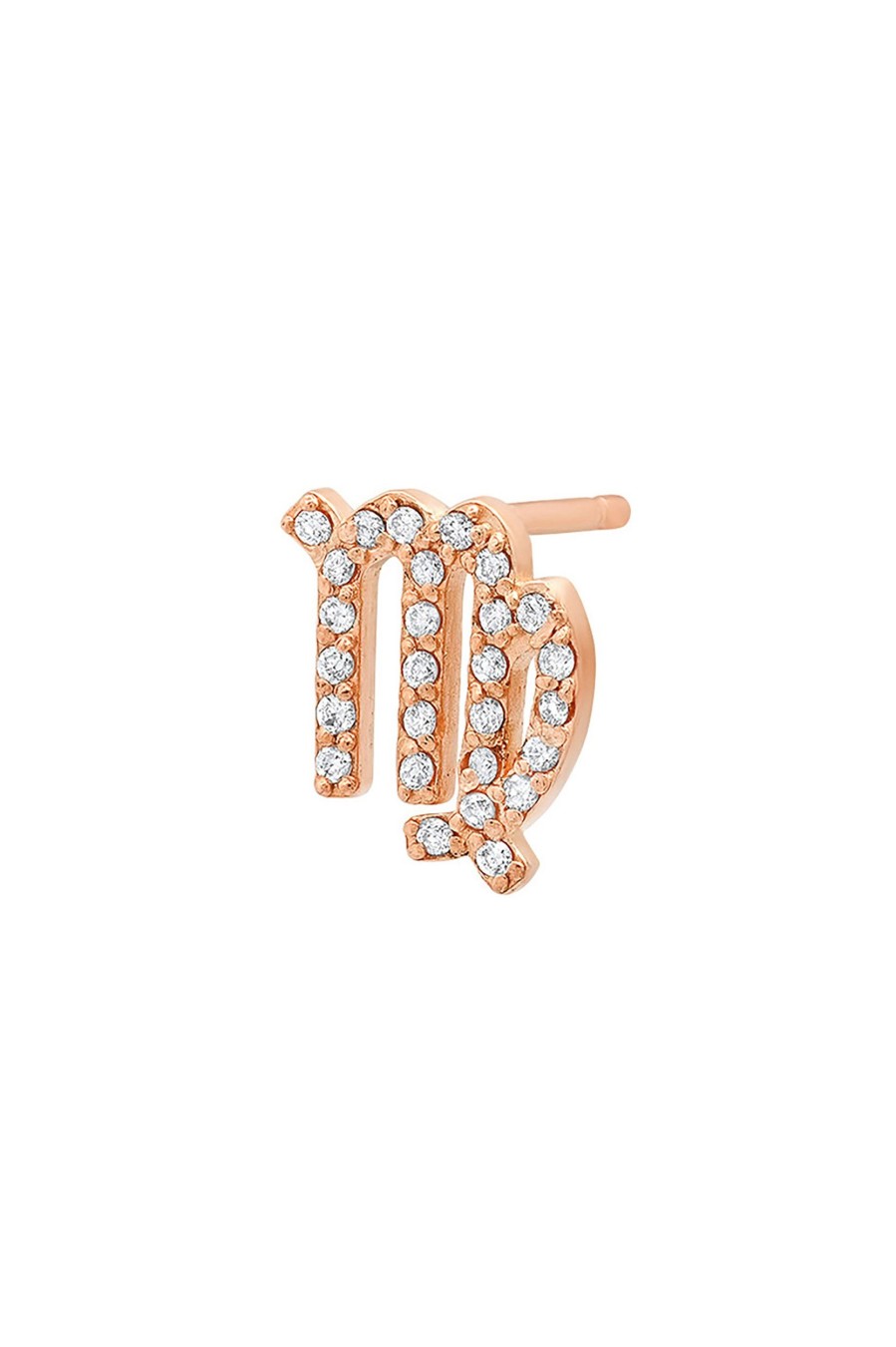 BYCHARI Earrings | Diamond Virgo Earring