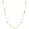 BYCHARI Necklaces | 7 Diamond Necklace