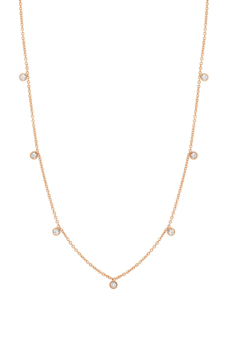 BYCHARI Necklaces | 7 Diamond Necklace