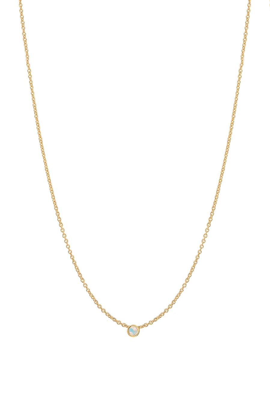 BYCHARI Necklaces | Birthstone Solitaire