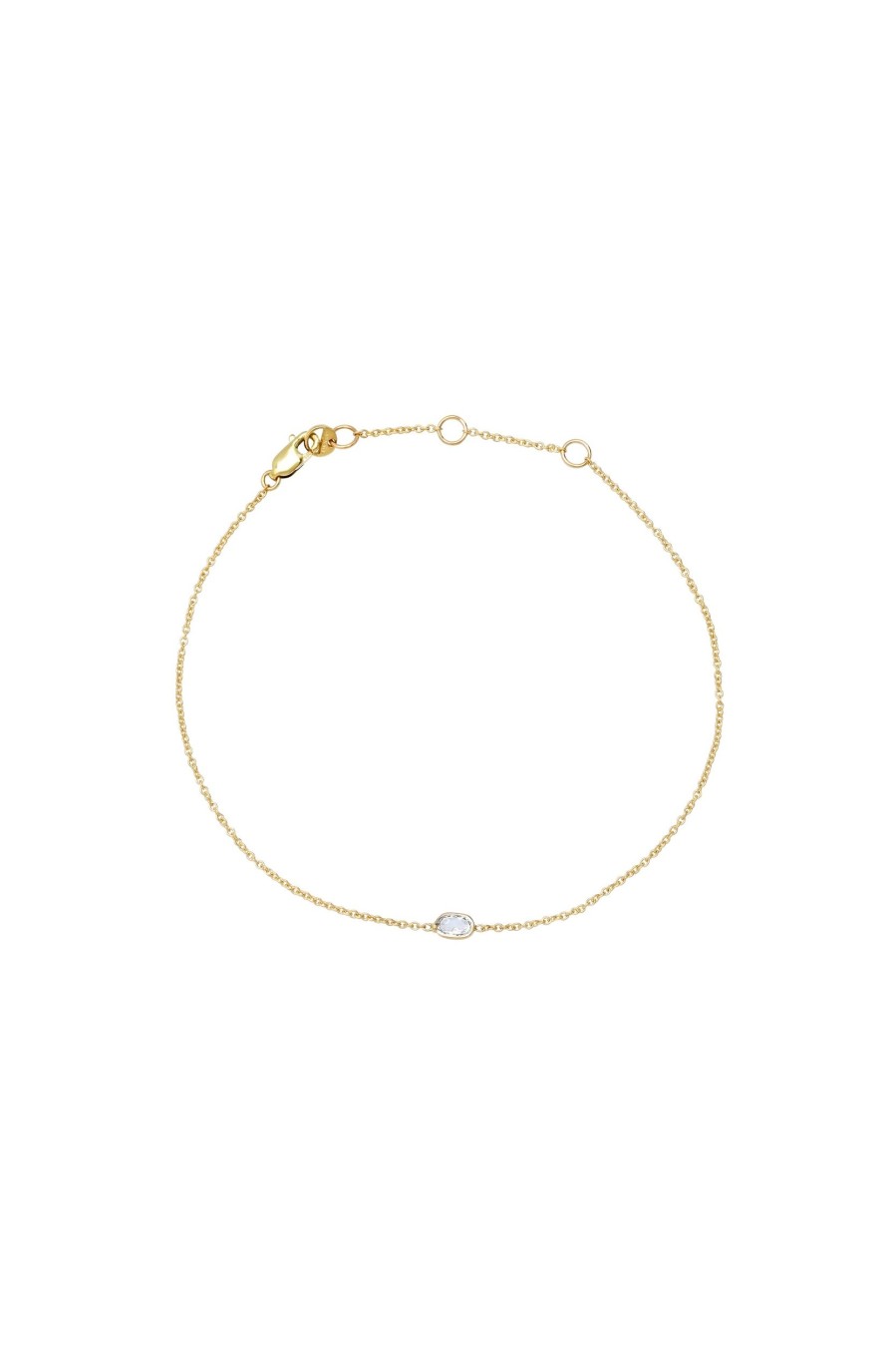 BYCHARI Bracelets | Rose Cut Diamond Bracelet No. 2311