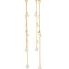 BYCHARI Earrings | Coco Shoulder Duster Earrings Gold-Filled