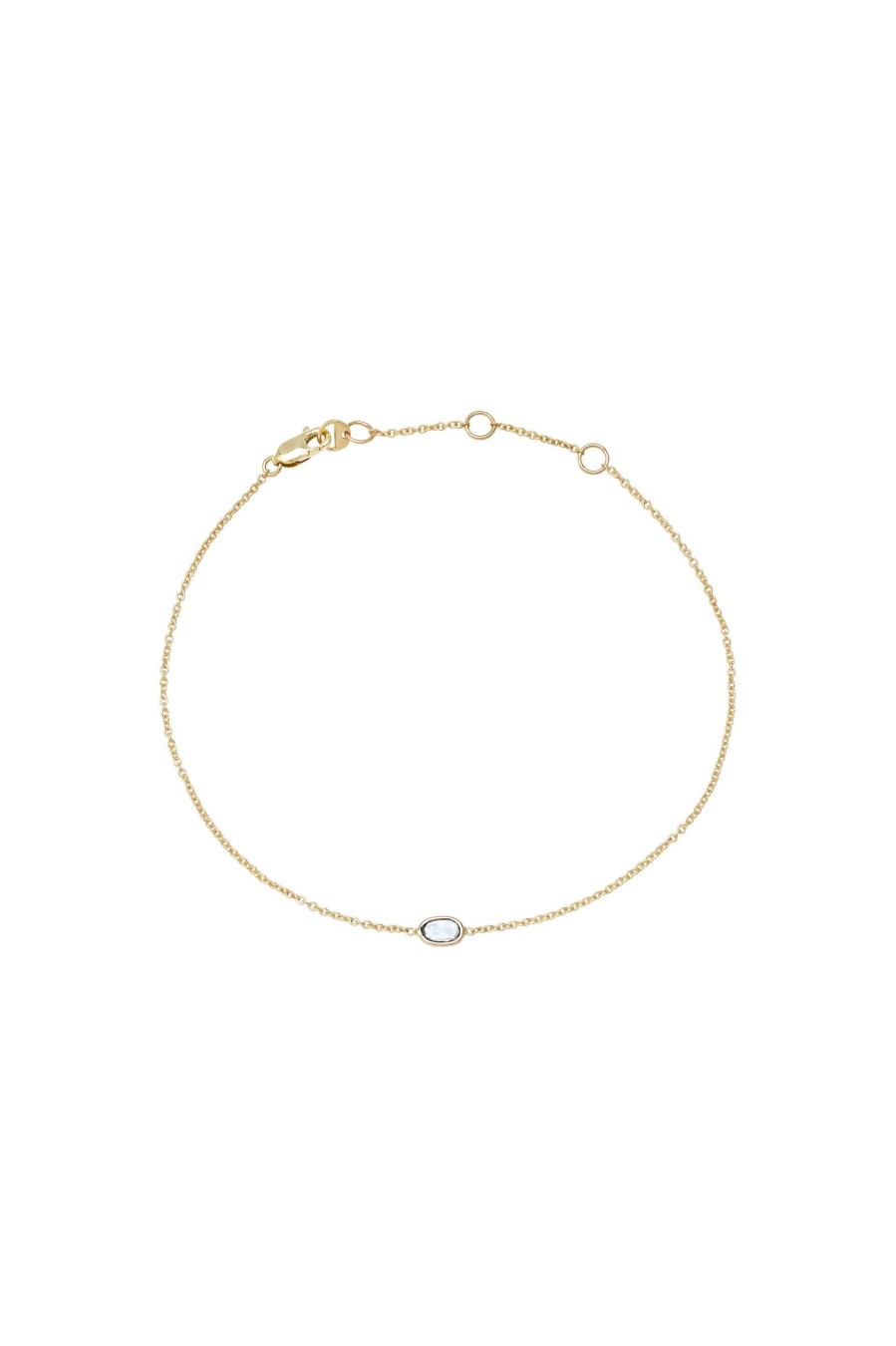 BYCHARI Bracelets | Rose Cut Diamond Bracelet No. 2313