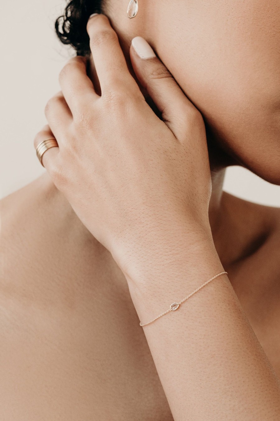 BYCHARI Bracelets | Rose Cut Diamond Bracelet No. 2313