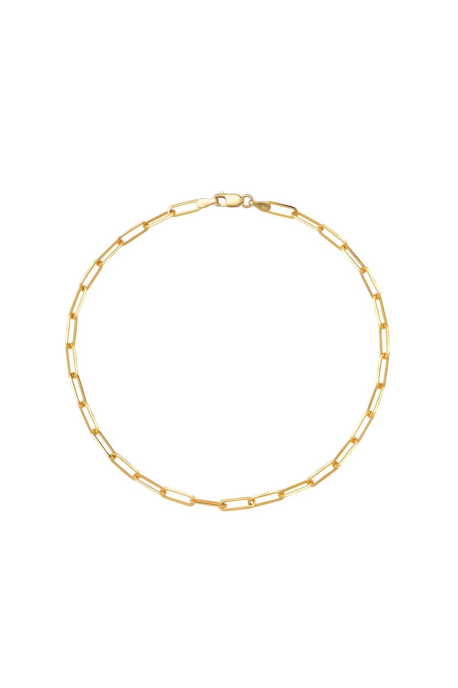 BYCHARI Anklets | Capri Anklet 14K Yellow