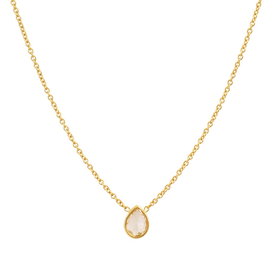 BYCHARI Necklaces | Rose Cut Diamond Necklace No. 94