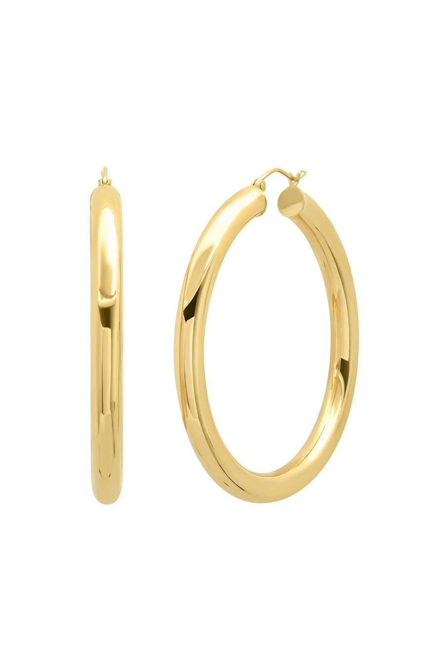 BYCHARI Earrings | Large Jenah Hoops