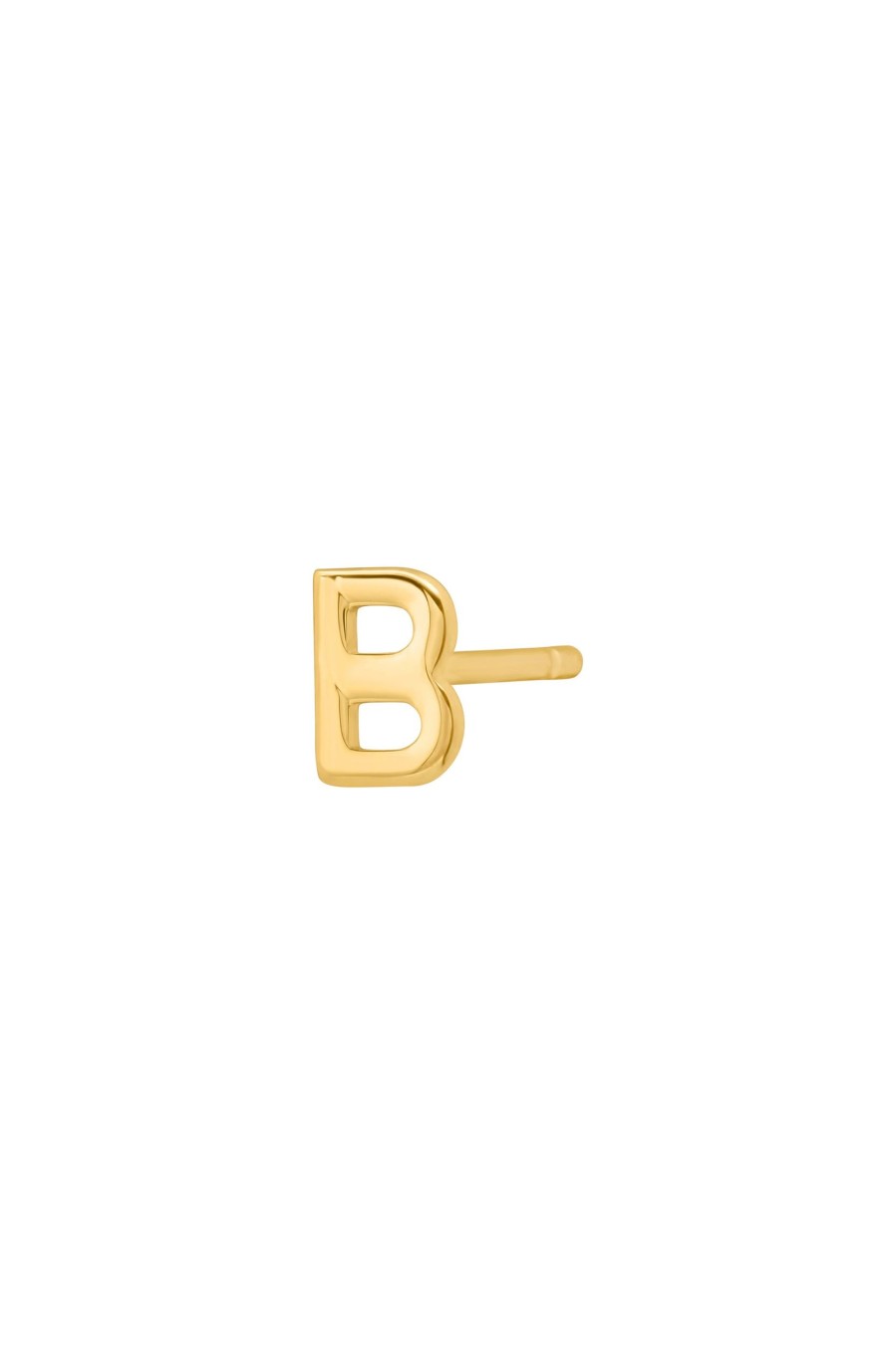 BYCHARI Earrings | Small Initial Earring