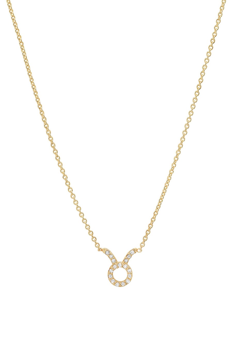 BYCHARI Necklaces | Diamond Taurus Necklace