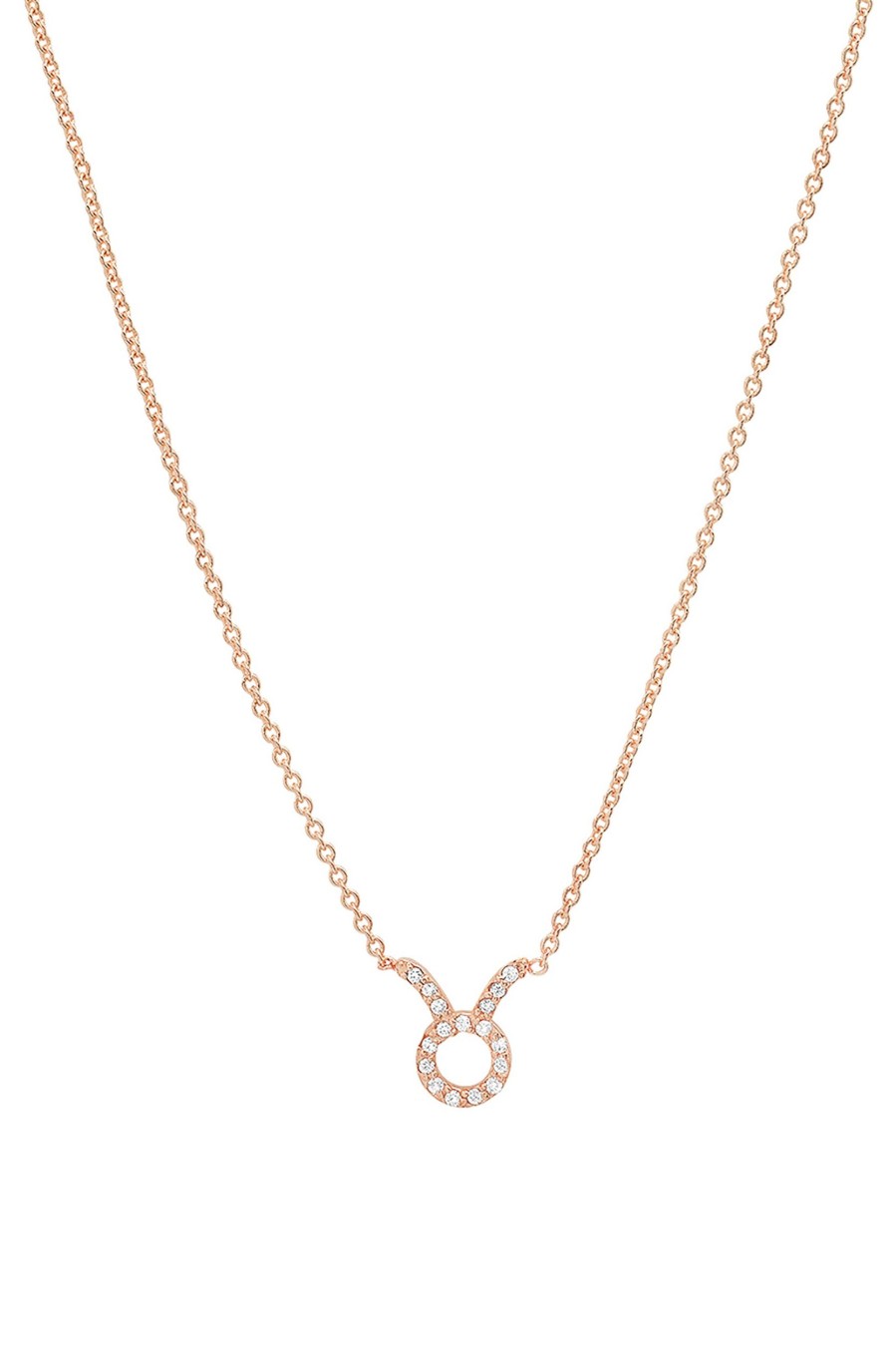 BYCHARI Necklaces | Diamond Taurus Necklace