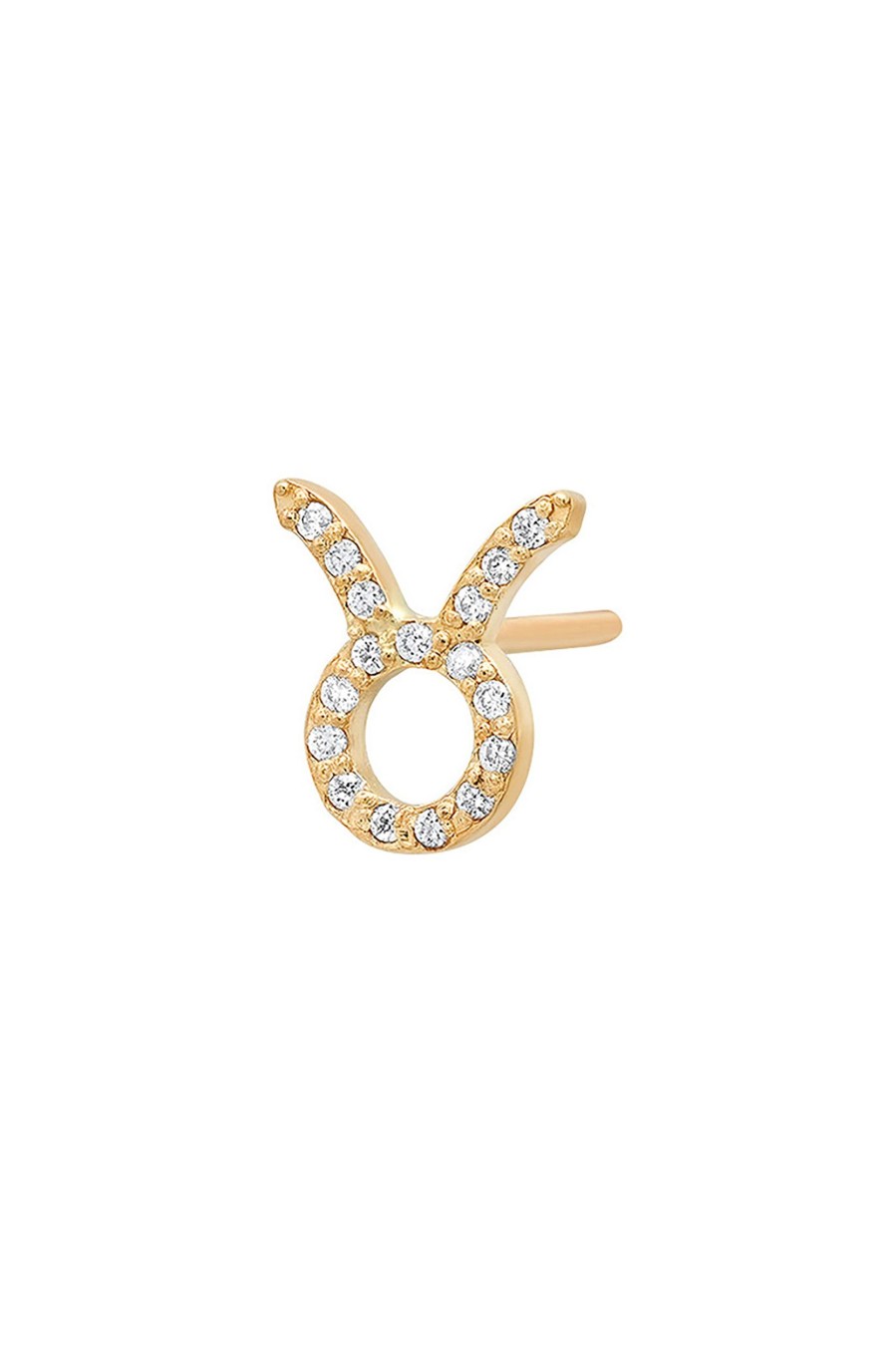 BYCHARI Earrings | Diamond Taurus Earring