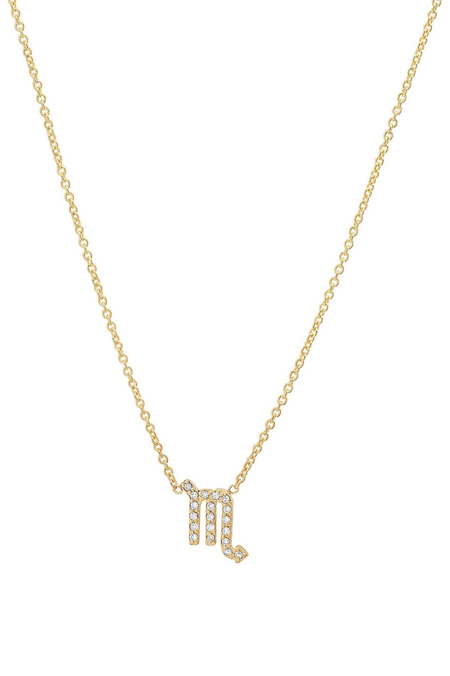 BYCHARI Necklaces | Diamond Scorpio Necklace