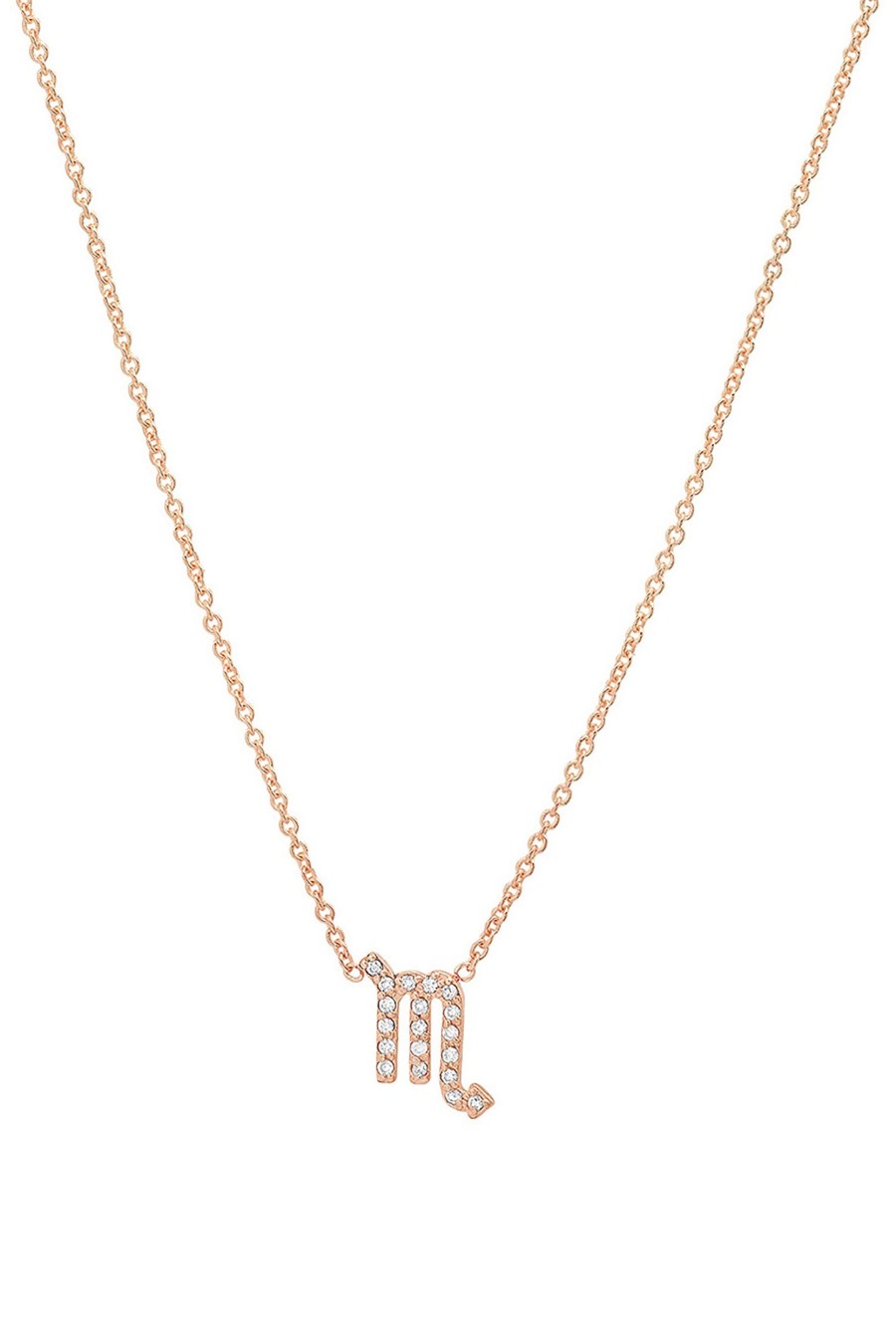 BYCHARI Necklaces | Diamond Scorpio Necklace