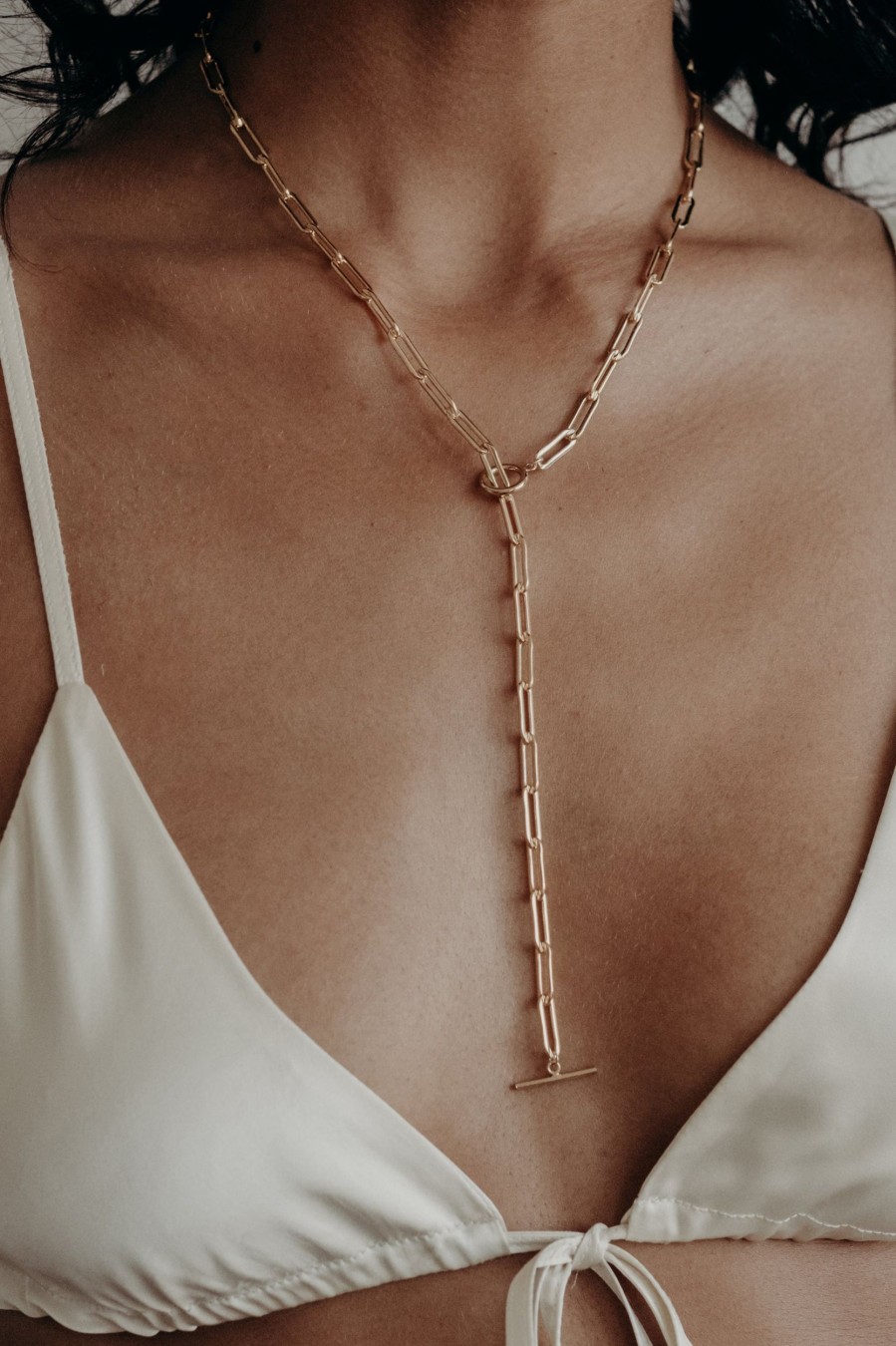 BYCHARI Necklaces | Hew Necklace Gold-Filled