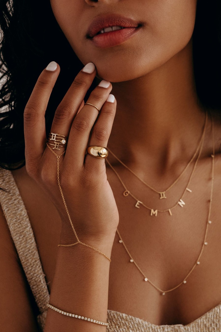 BYCHARI Necklaces | Gemini Necklace