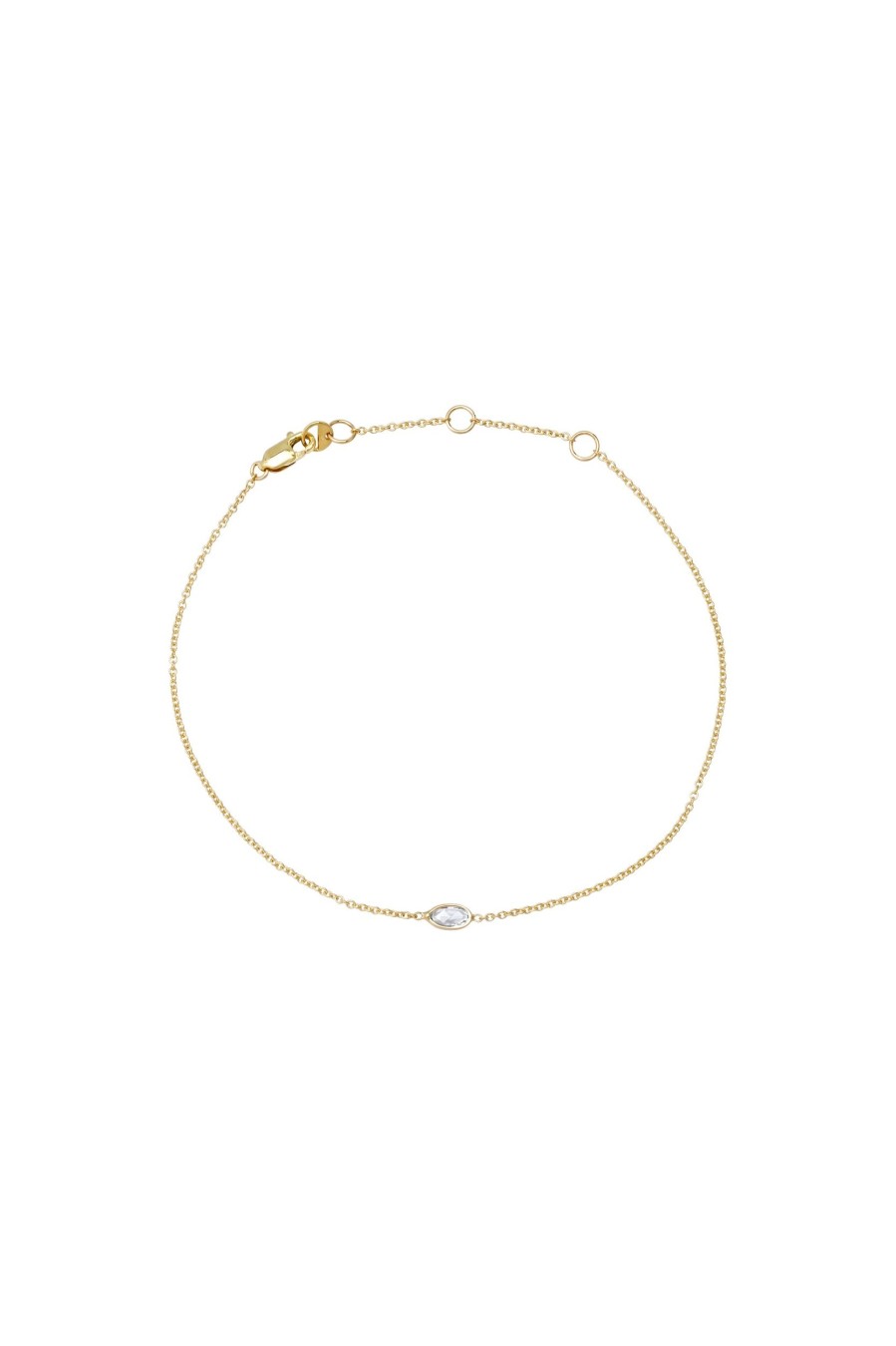 BYCHARI Bracelets | Rose Cut Diamond Bracelet No. 2309