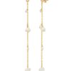 BYCHARI Earrings | Coco Single Strand Earrings Gold-Filled