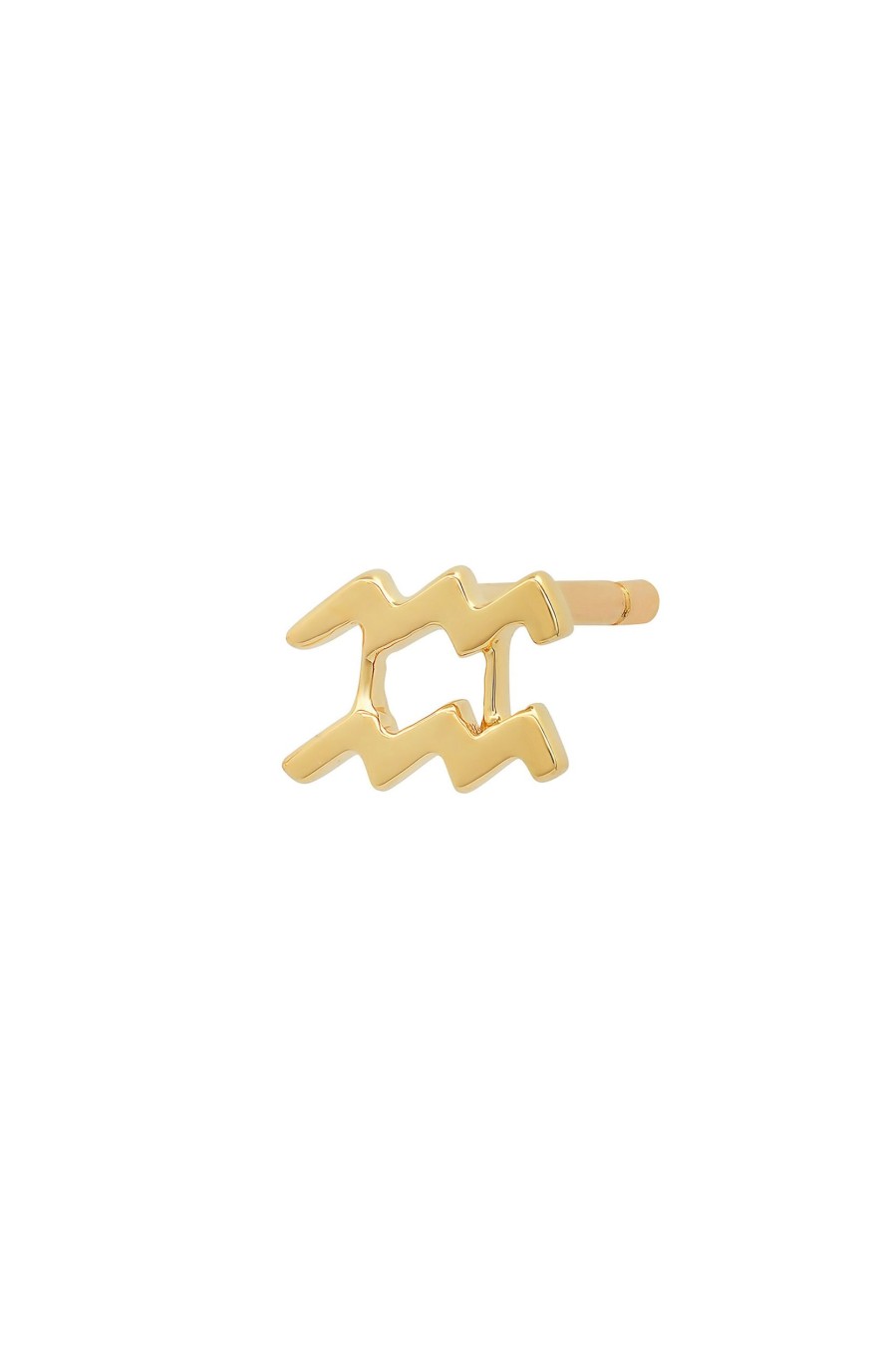 BYCHARI Earrings | Mini Aquarius Earring 14K Yellow