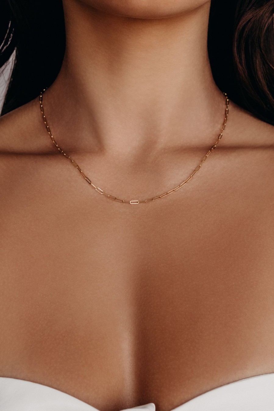 BYCHARI Necklaces | Como Necklace 14K Yellow