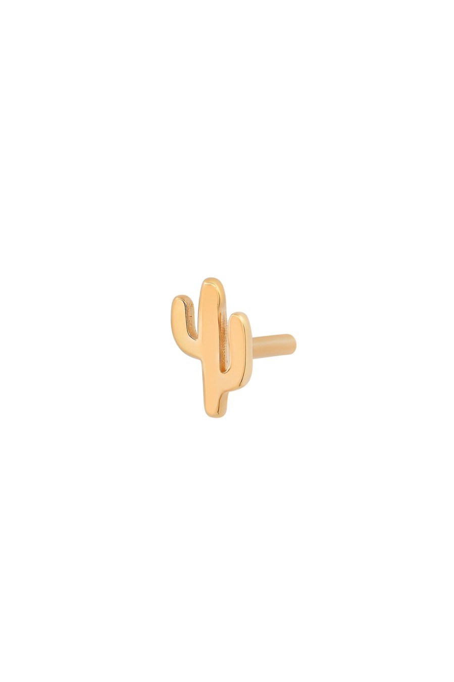 BYCHARI Earrings | Cactus Earring 14K Yellow