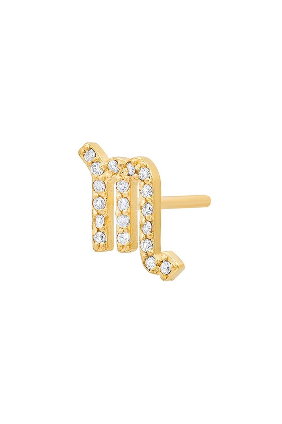 BYCHARI Earrings | Diamond Scorpio Earring